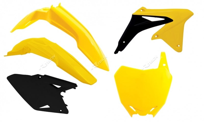 RACETECH Plastic Kit OEM Color (2017) Yellow/Black Suzuki RM-Z450