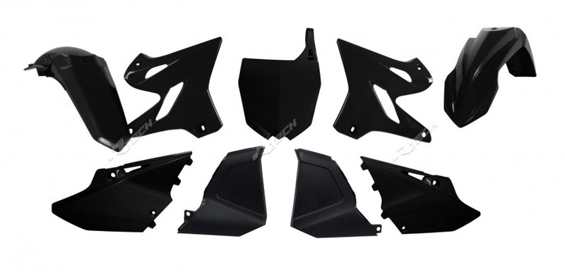 RACETECH Plastic Kit Replica (2015) Black Yamaha YZ125/250