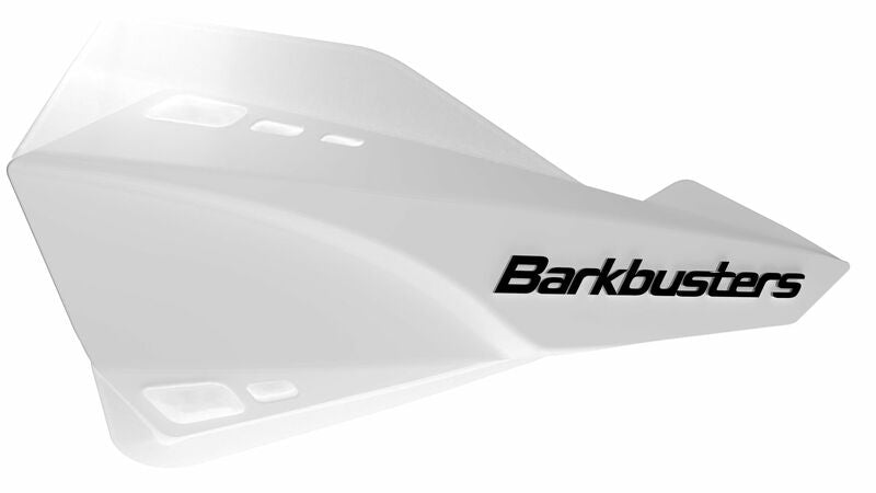 BARKBUSTERS Sabre Handguard Set Universal Mount White/White