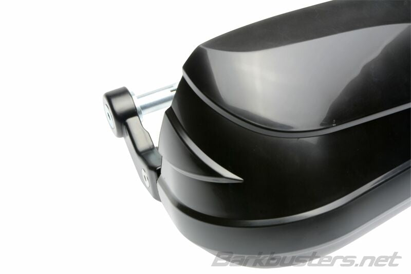 BARKBUSTERS Storm Handguard Kit Single Point Bar End Mount Hollow Black