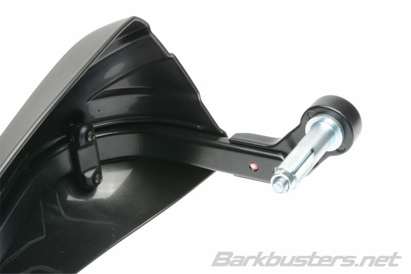 BARKBUSTERS Storm Handguard Kit Single Point Bar End Mount Hollow Black