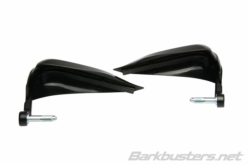 BARKBUSTERS Storm Handguard Kit Single Point Bar End Mount Hollow Black