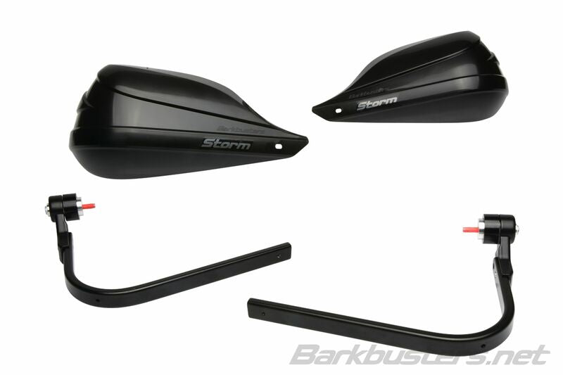 BARKBUSTERS Storm Handguard Kit Single Point Bar End Black