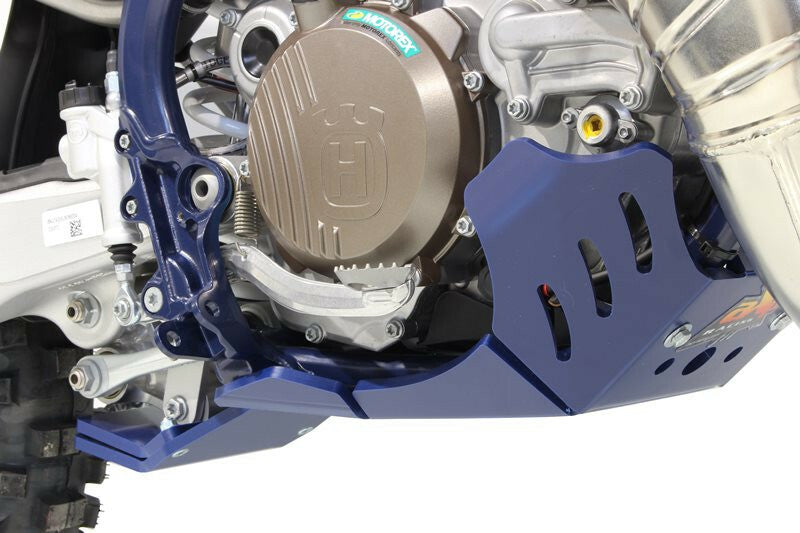 AXP Xtrem Skid Plate with Suspension Linkage Protection - HDPE 8mm