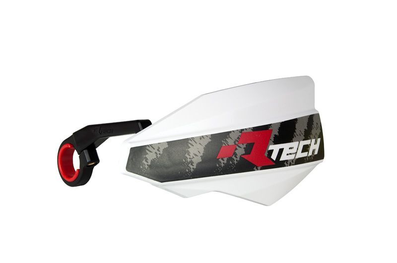 RACETECH Vertigo Handguards - White E-Bike