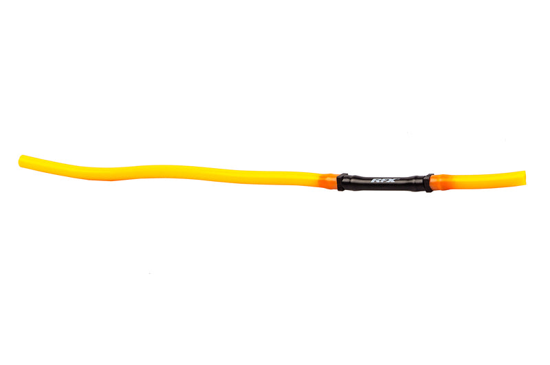 RFX Race Series Vent Tube - Long Pipe Inc 1 Way Valve 5 pcs - Orange