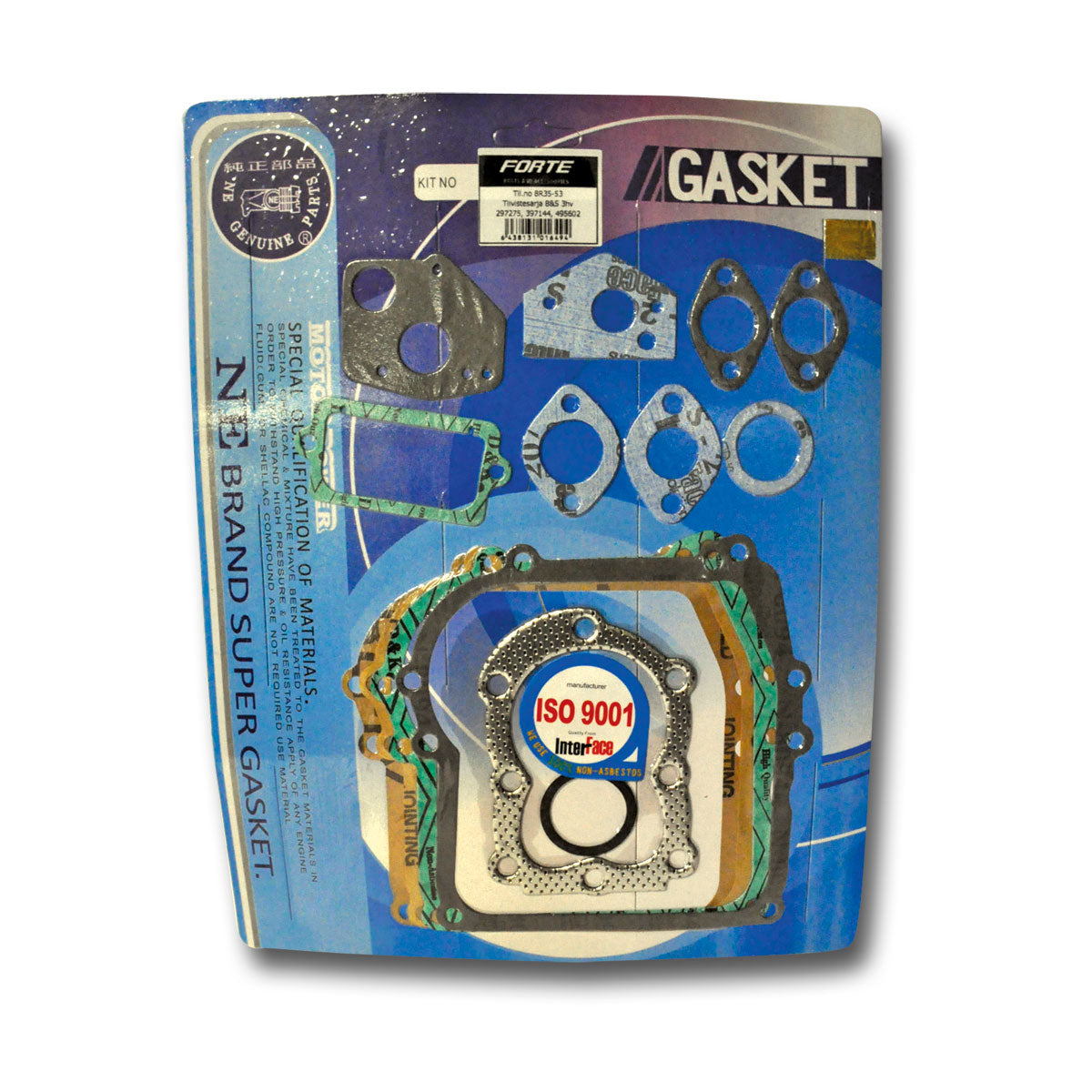 Greentek Packningssats B&S 2-3hk Horizontal