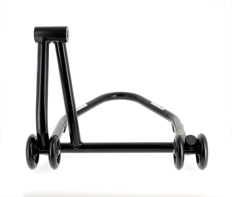 BIHR Home Track Right Single Arm Paddock Stand Matt Black Black Wheels