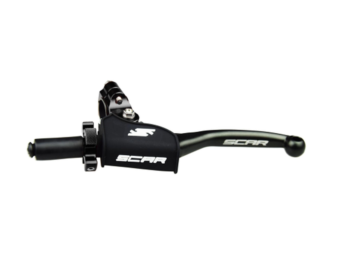 Scar Pivot Clutch lever assembly - Universal 2ST/4ST with Easy Adjuster - Black