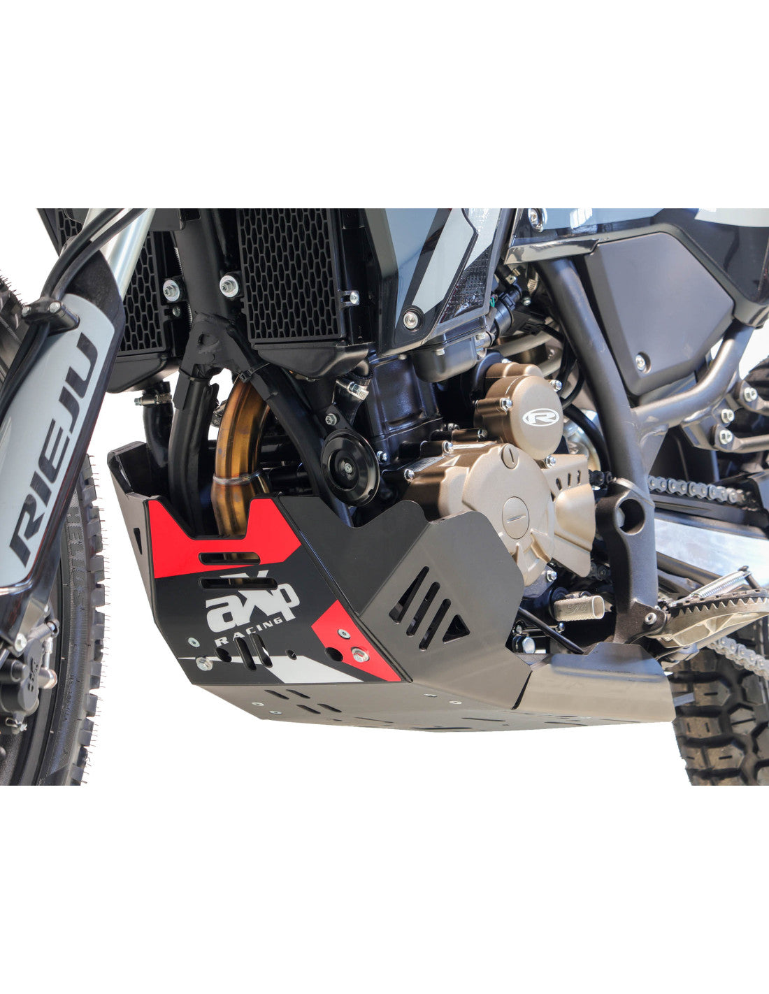 AXP Adventure Skid Plate HDPE 8mm Black Rieju Aventura Rally 307 25-