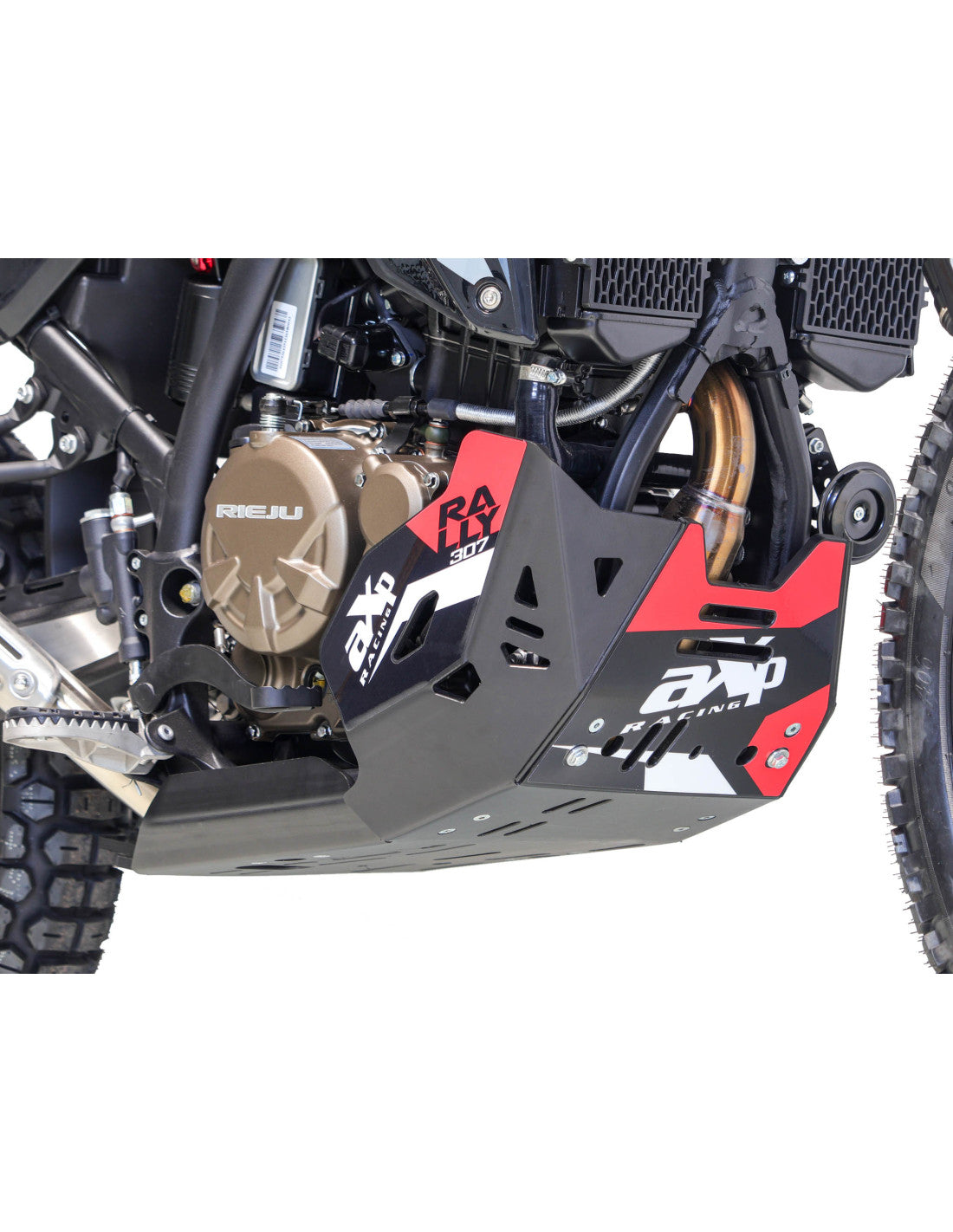 AXP Adventure Skid Plate HDPE 8mm Black Rieju Aventura Rally 307 25-