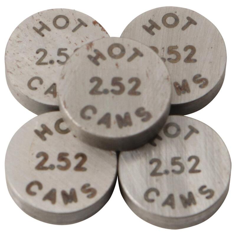HOT CAMS Valve Shims Ø8,90x2,52mm - Set of 5