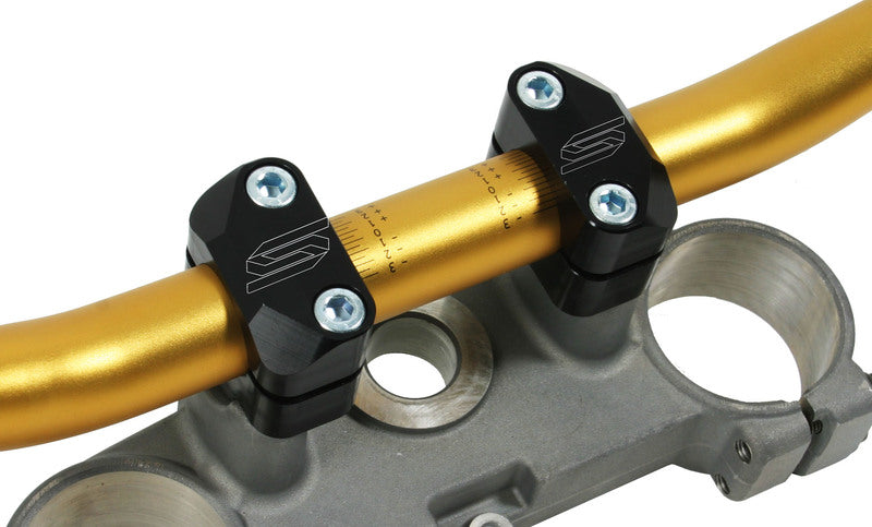 SCAR 22.2mm Universal Mount Kits For Handlebar 28.6mm moulded clamp