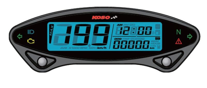 KOSO Speedometer DB EX-02 ABE