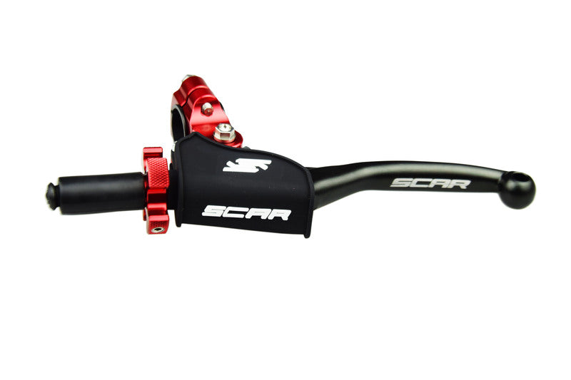 SCAR Universal Flex Lever + Perch Black - Red Adjuster