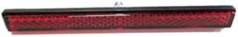 V PARTS Reflector universal with screw and adhesive 123x12,5mm