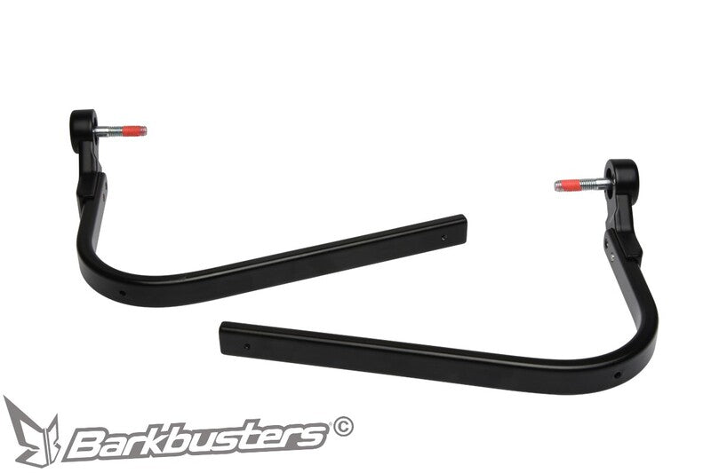 BARKBUSTERS Universal Hardware Kit Single Point Bar End Threaded Black