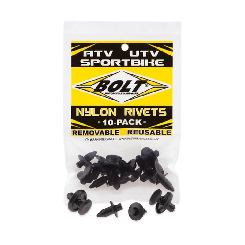 BOLT M7 Nylon Rivet 10 pieces
