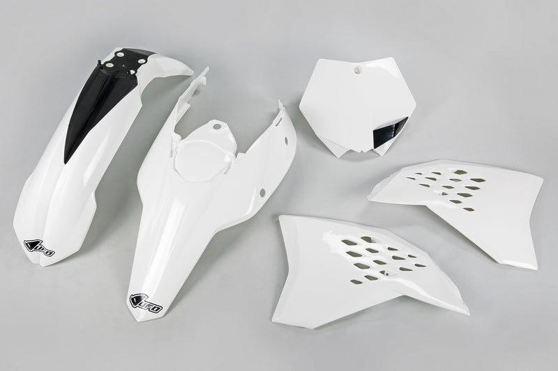 UFO Plastic Kit White KTM