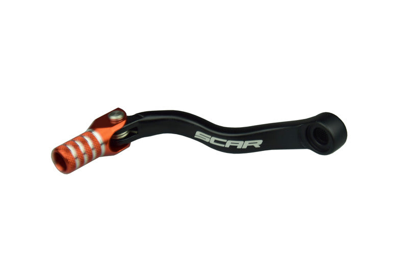 SCAR Gear Shift Lever Black/Orange Endpiece