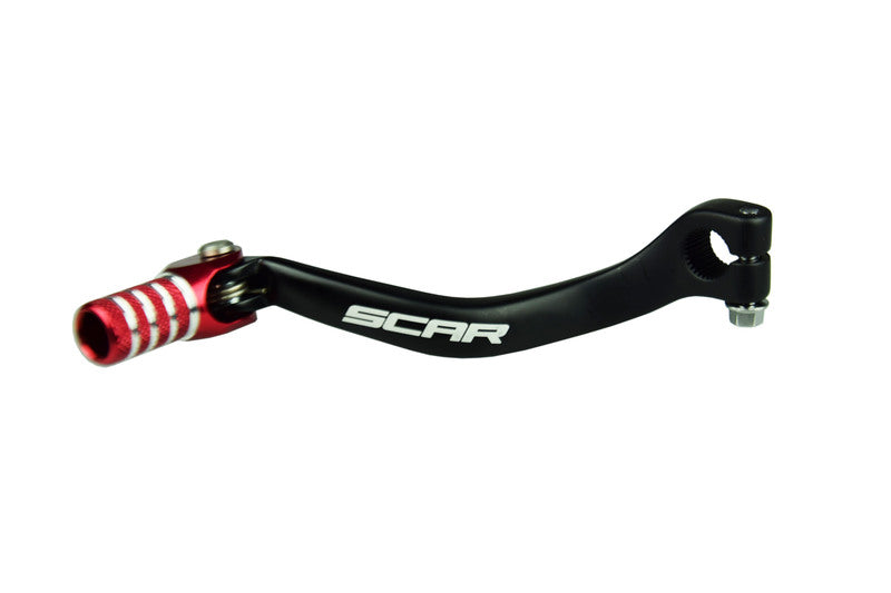 SCAR Gear Shift Lever Black/Red Endpiece