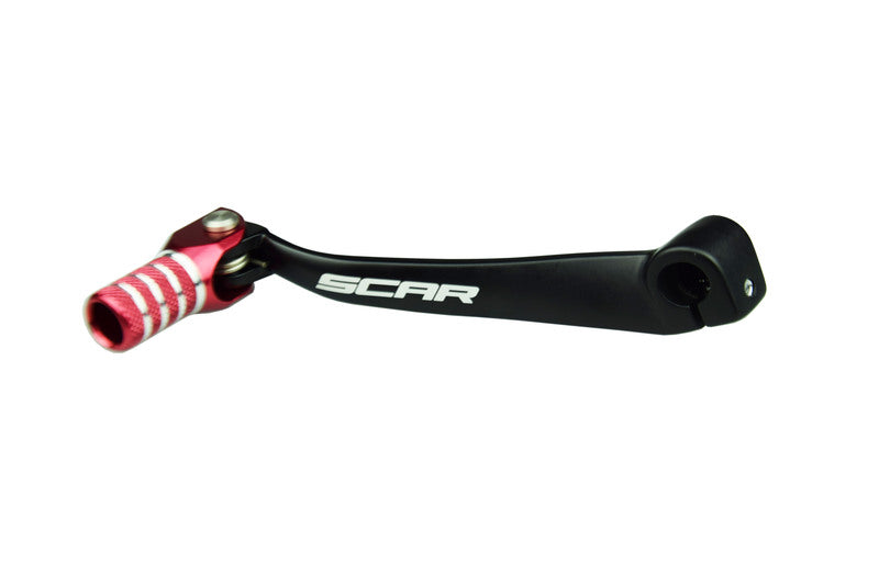 SCAR Gear Shift Lever Black/Red Endpiece