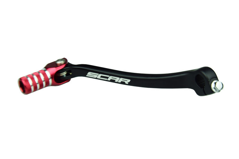 SCAR Gear Shift Lever Black/Red Endpiece