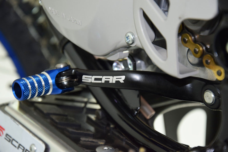 SCAR Gear Shift Lever Black/Blue Endpiece