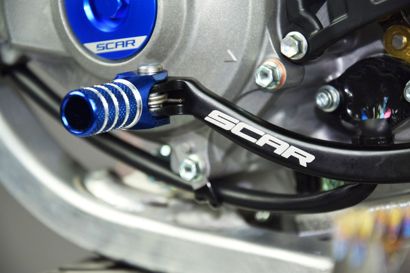 SCAR Gear Shift Lever Black/Blue Endpiece