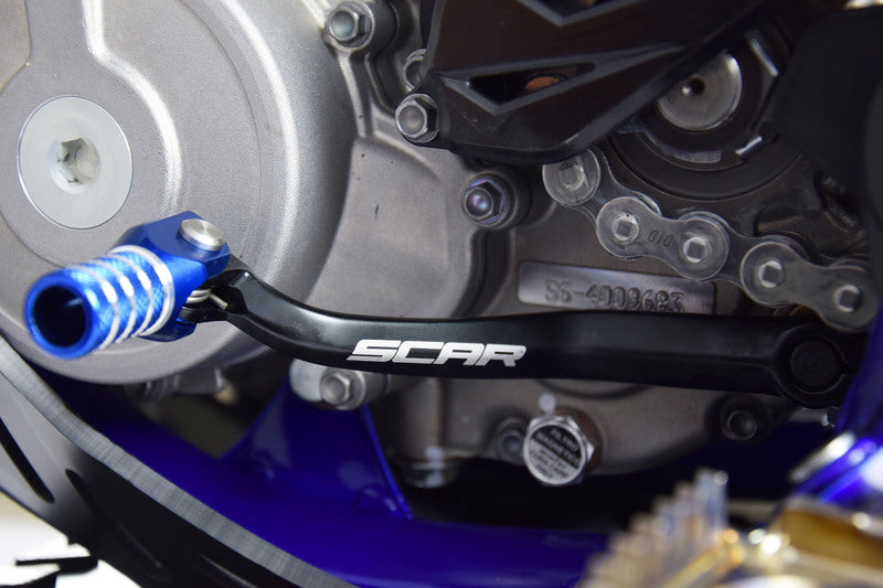 SCAR Gear Shift Lever Black/Blue Endpiece