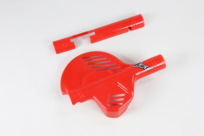 UFO Front Disc Protector Red Honda CRF250R/CRF450R