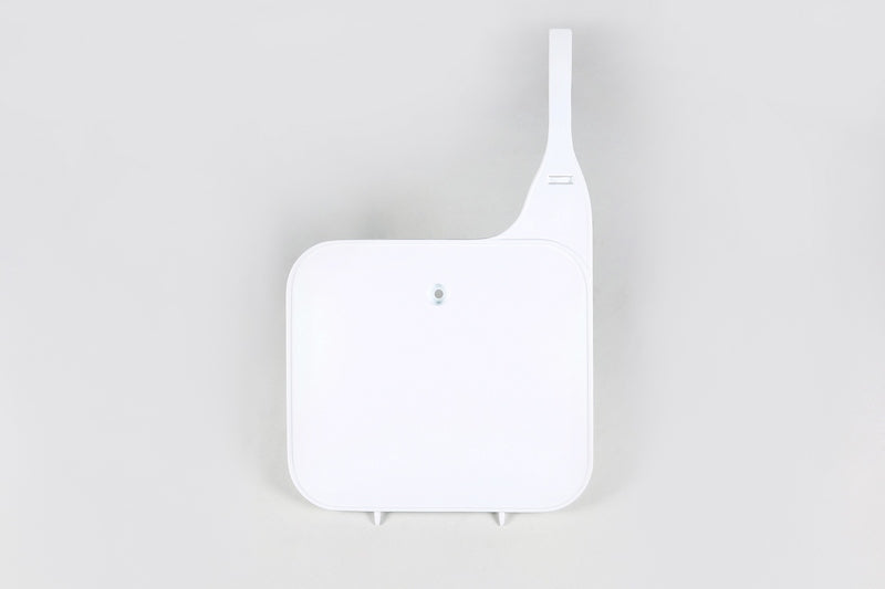 UFO Front Number Plate White Honda