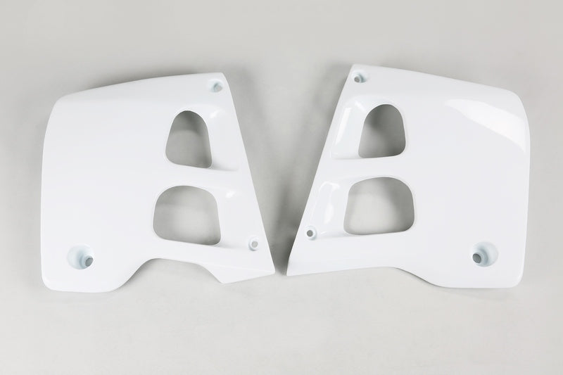UFO Radiator Covers White Honda CR125R/250R