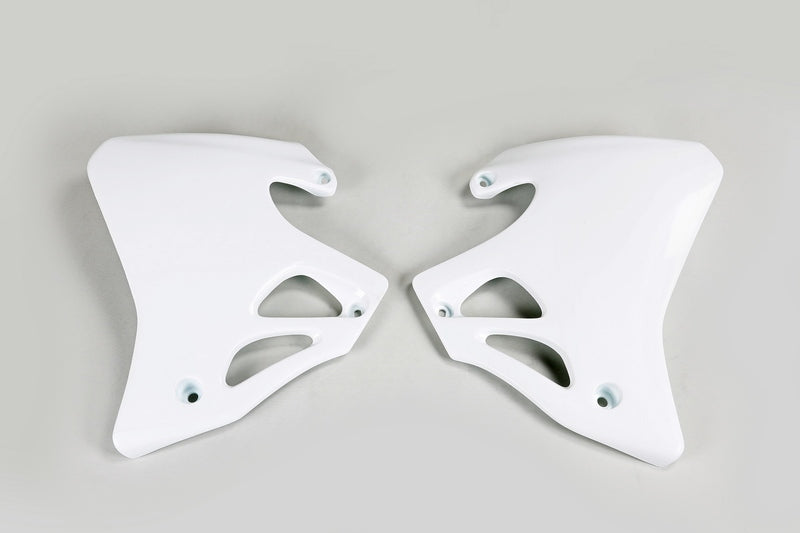 UFO Radiator Covers White Honda
