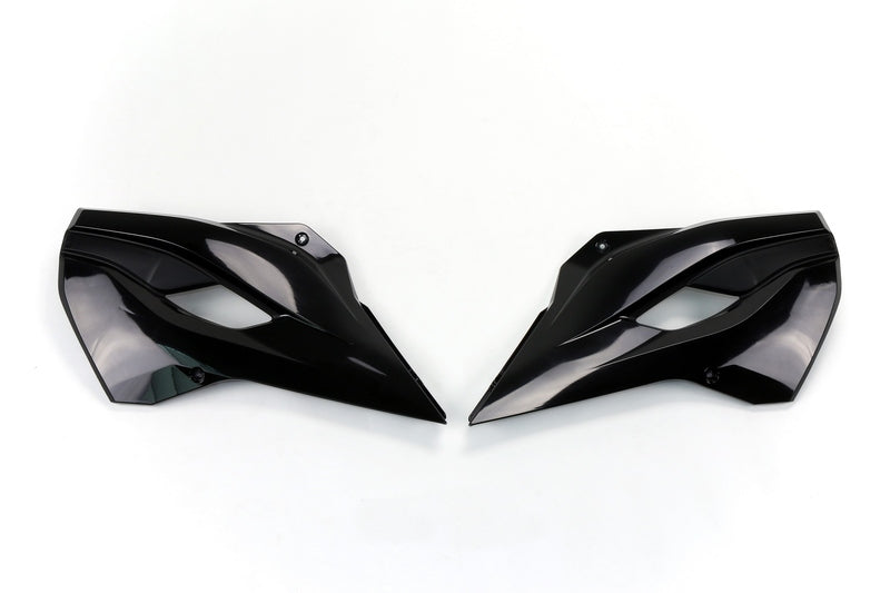 UFO Radiator Covers Black Husqvarna