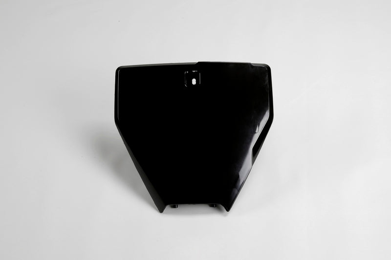 UFO Front Number Plate Black Husqvarna FC