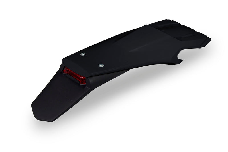 UFO Rear Fender + Light Black Husqvarna FE/TE