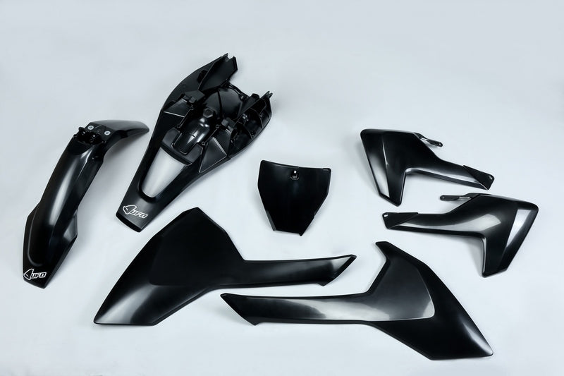 UFO Plastic Kit Black Husqvarna TC85