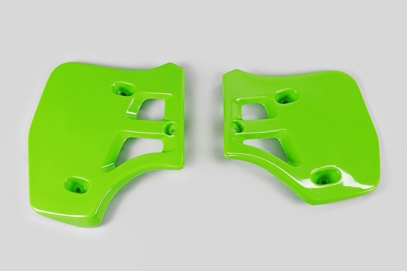 UFO Radiator Covers Green Kawasaki KX250/500