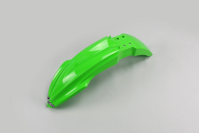 UFO Front Fender Green Kawasaki KX85