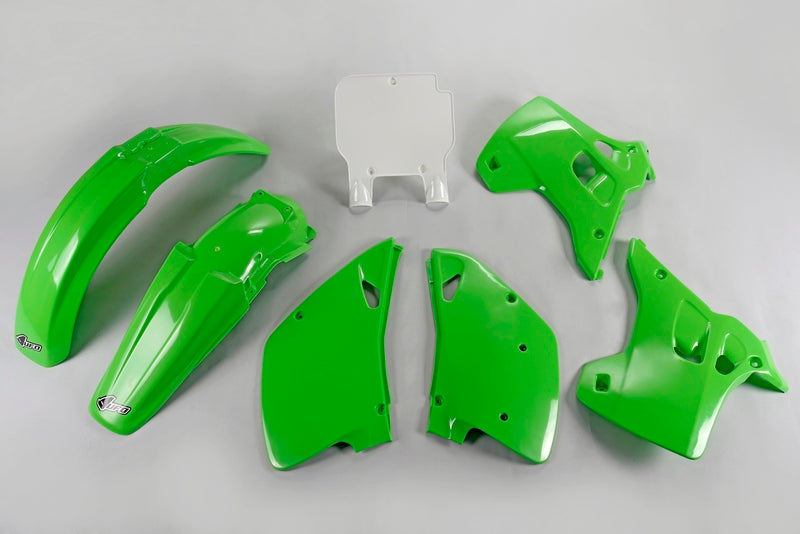 UFO Plastic Kit OEM Color Kawasaki KX125/250
