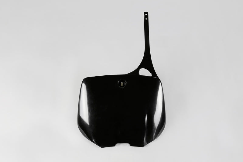 UFO Front Number Plate Black KTM
