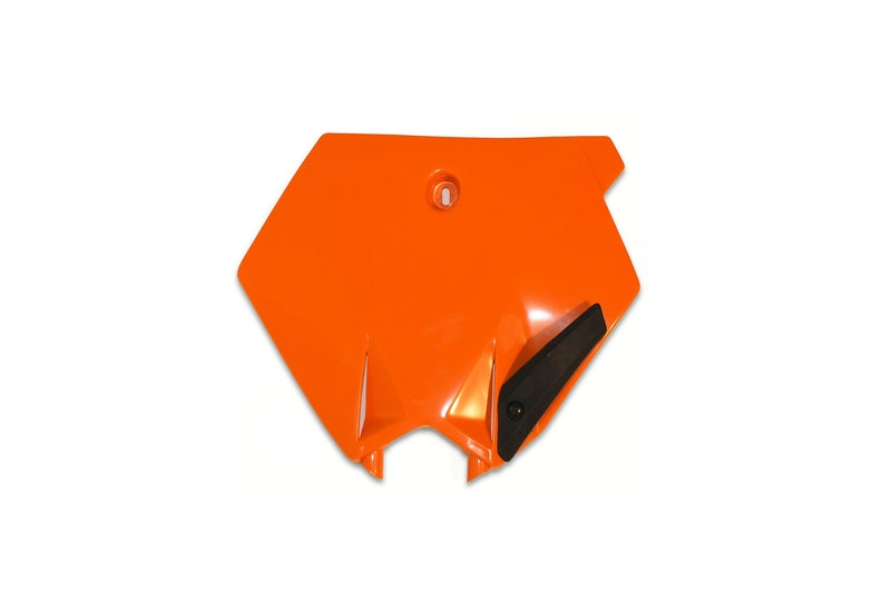 UFO Front Number Plate Orange KTM SX85