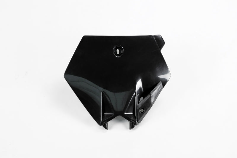 UFO Front Number Plate Black KTM SX85