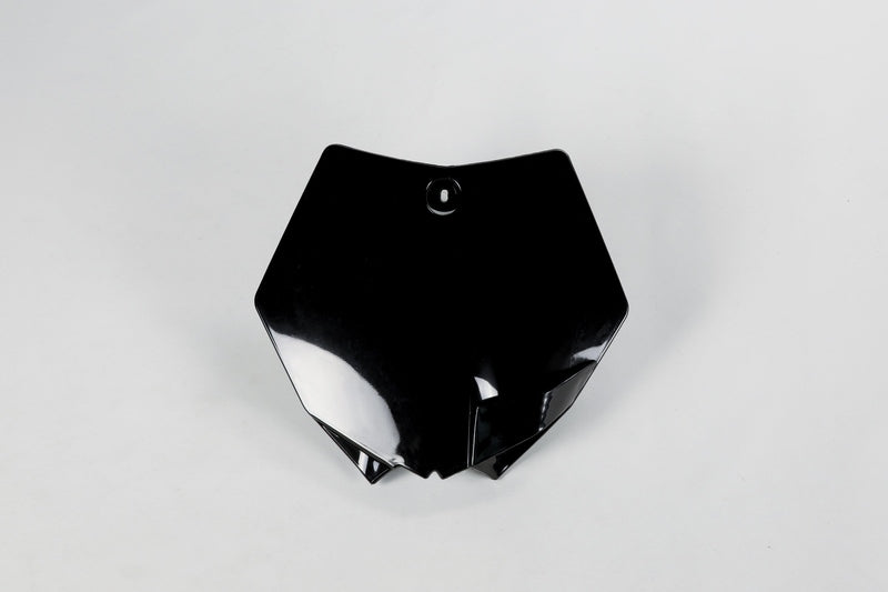 UFO Front Number Plate Black KTM SX85