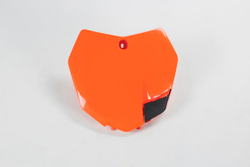 UFO Front Number Plate Orange KTM