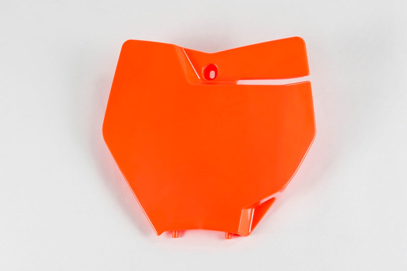 UFO Front Number Plate Neon Orange KTM SX/SX-F