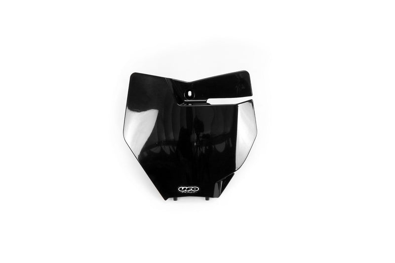 UFO Front Number Plate Black KTM SX125/150 & SX-F