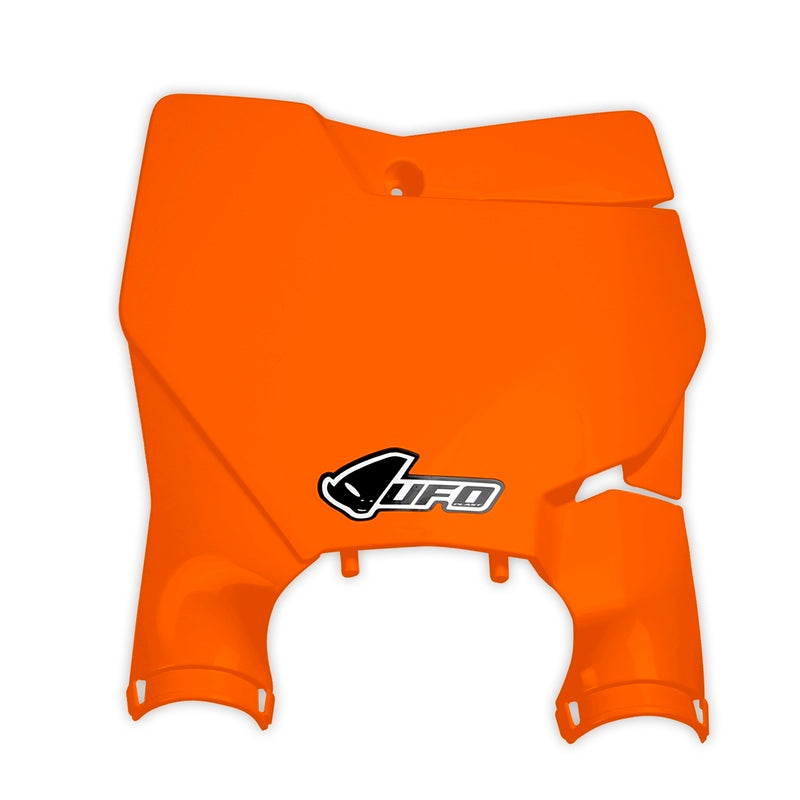 UFO Stadium Front Number Plate Orange KTM