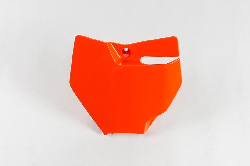 UFO Front Number Plate Orange KTM SX85